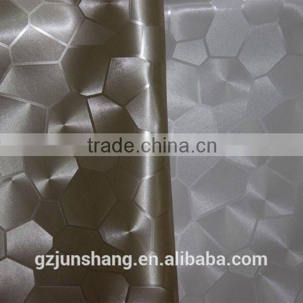 3D affection decorative fabric for wall paper material usage