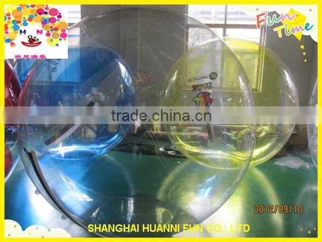 2015 Colorfu Roll Inside Inflatable Ball price/ Plastic Inflatable Water Walking Ball China