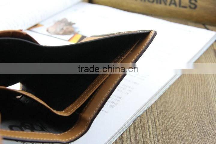 Mens PU Leather Wallet Pocket ID Credit Card Clutch Bifold Money Purse