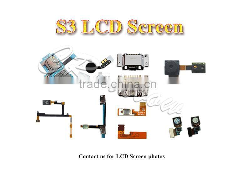 Spare parts for samsung galaxy s3 lcd touch screen digitizer