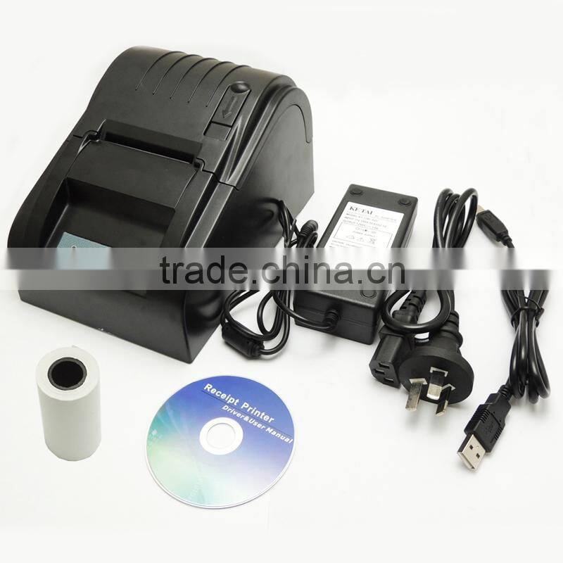 58mm POS Thermal Printer with USB Interface (BP5890D Bill Receipt Printer)