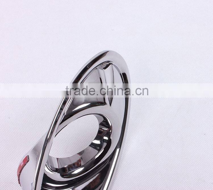 Front Fog Light Lamp Cover ABS Chrome 2 Pcs For F-oc us 2012 Accessories