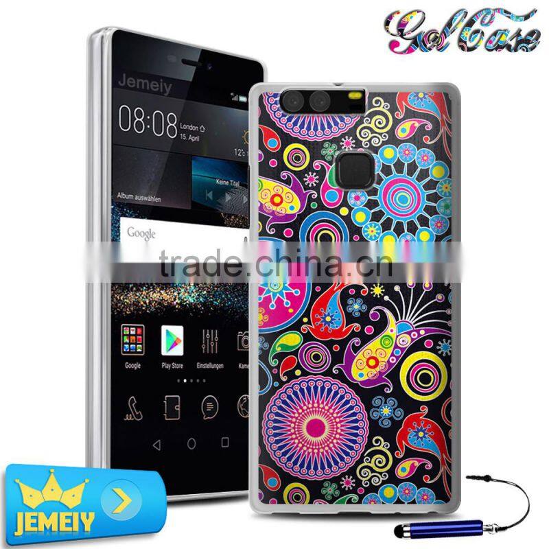 Newest Animal Painting Cartoon Cute Art Print Hard Housing Sillicon Cover For Huawei P9 Soft Case Cover Instock