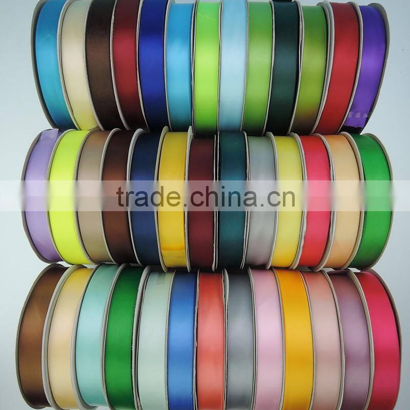 2015 Factory wholesale top quality cheap celebrate it ribbon, polyester colorful satin ribbon