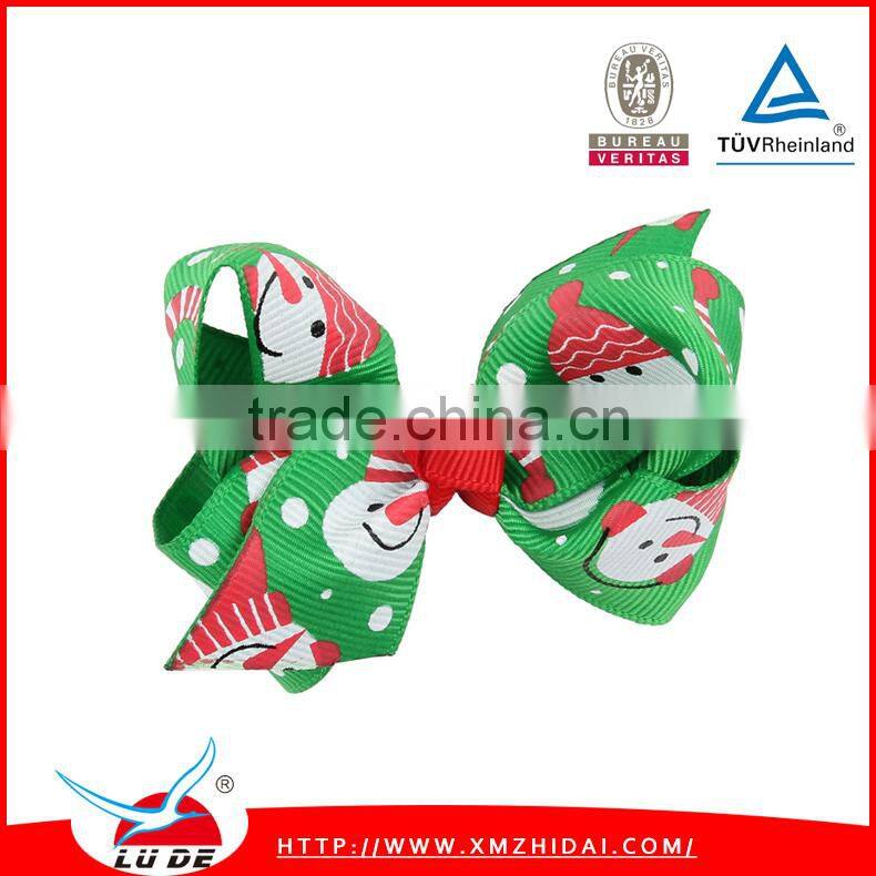 Christmas Decoration use 3 inch hair bows no clip