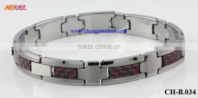 Luxury mens bracelets brush love bracelet never fade bracelets men