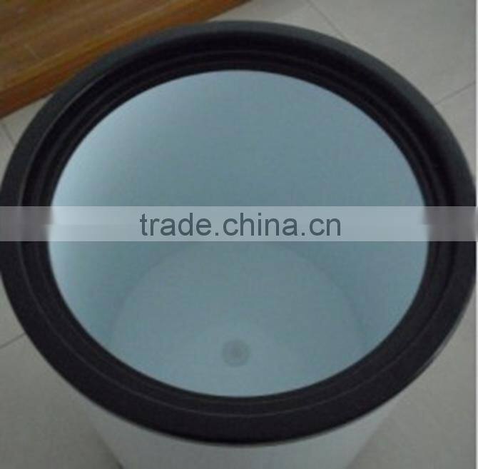 40/65/77/85 Litre Outdoor Promotional Top Open Glass Door Commercial Round Can Shape Cooler Fridge with wheels