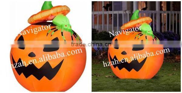 inflatables jack and spider for Hallowmas decorations