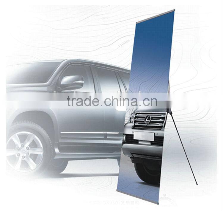 Fiberglass Portable mini X banner stand