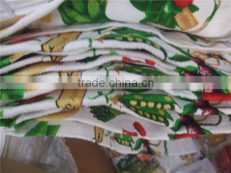 christmas design print kitchen cotton terry tea towel china supplier bulk buy from china