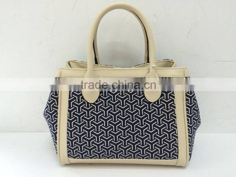 BSCI factory Ladies cavans handbags