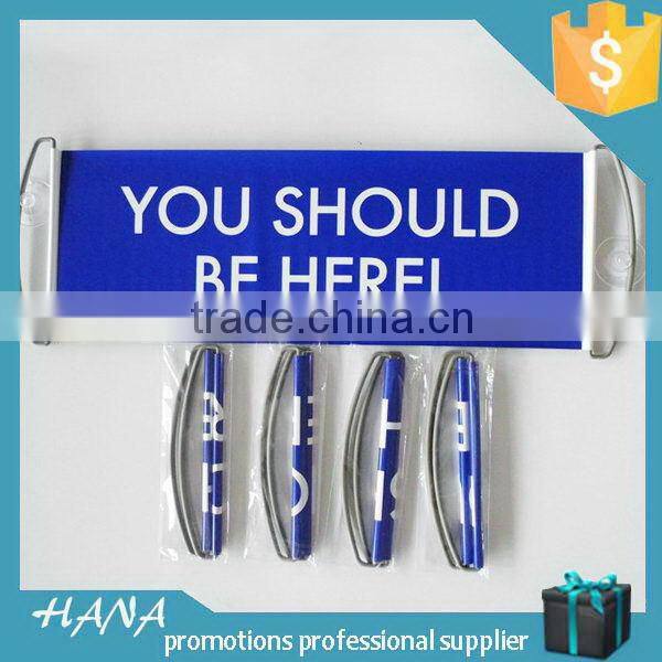 Best quality top sell scrolling banners hand rolling flags