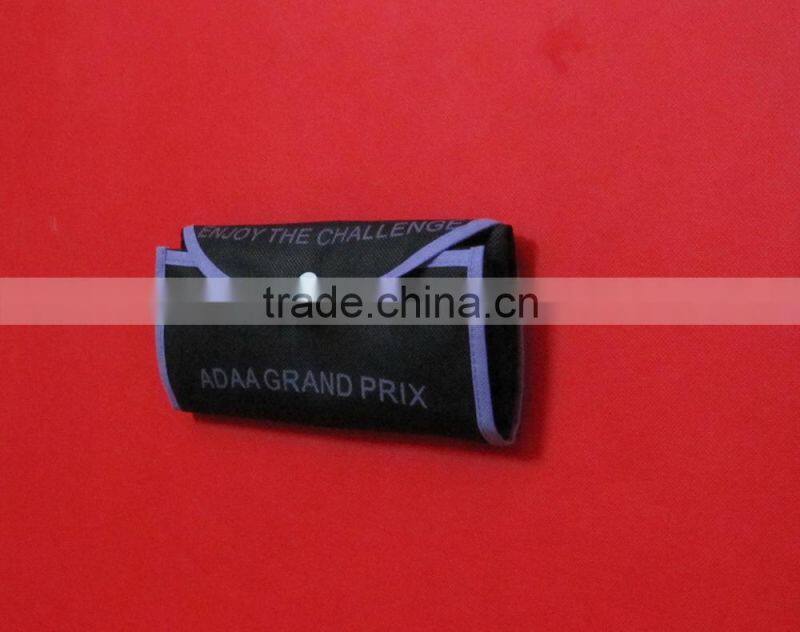Promotional folding bag with printing , non woven folding bag