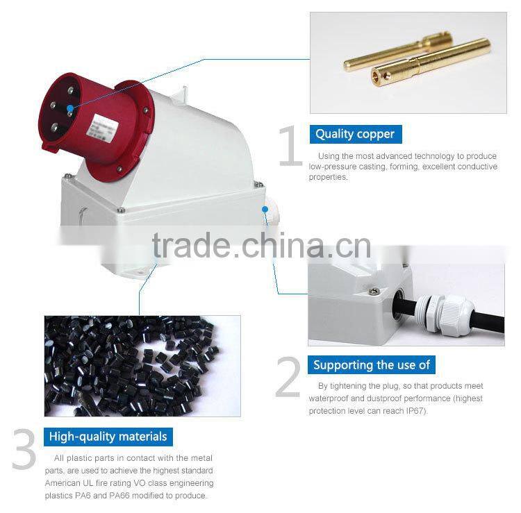 AC Power Plug Socket Electrical Plug Connectors ( SP-1006)