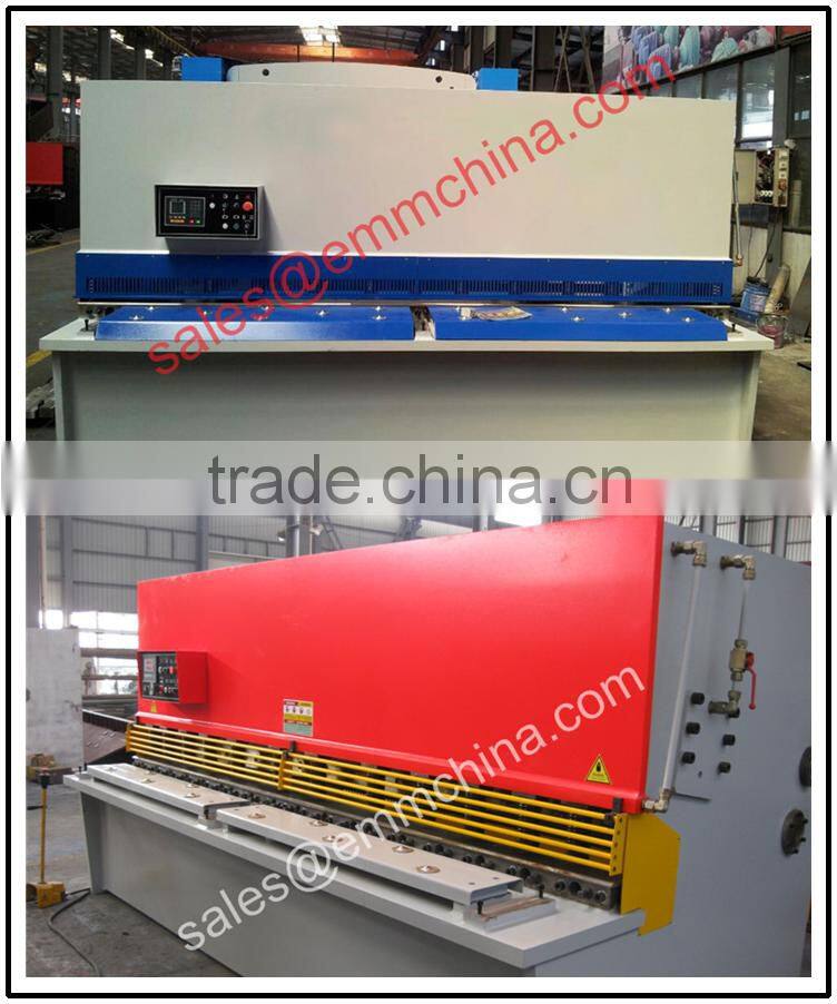 QC11K-16x2500 CNC hydraulic sheet metal plate shear