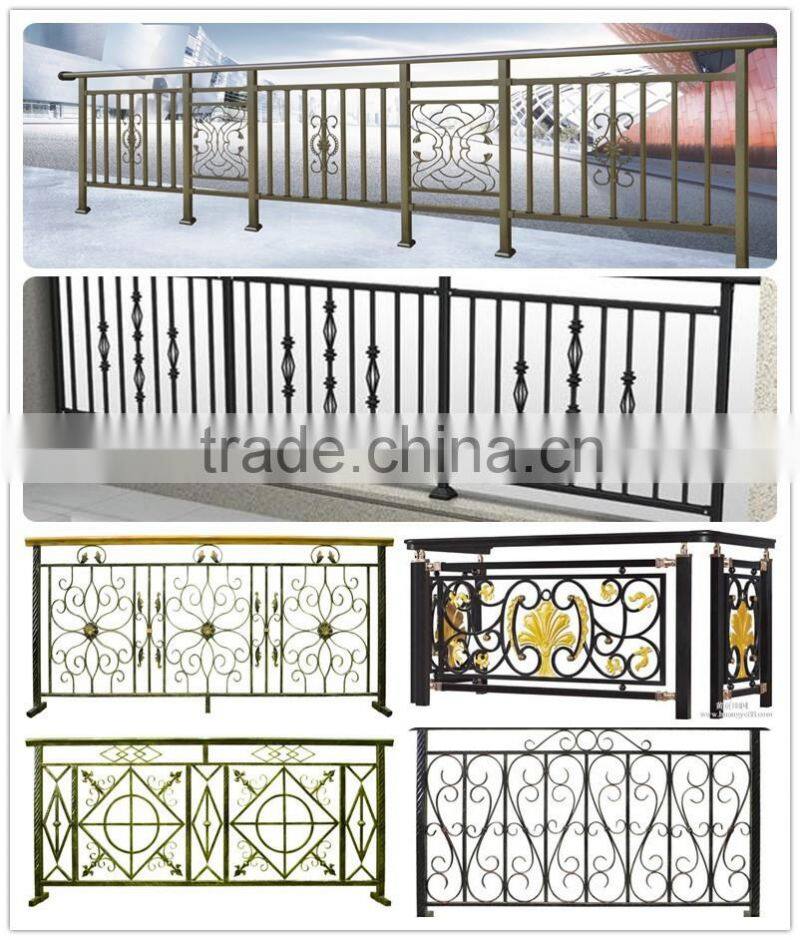 alibaba balcony fence iron door fence, iron balcony railings designs, modern design for balcony railing