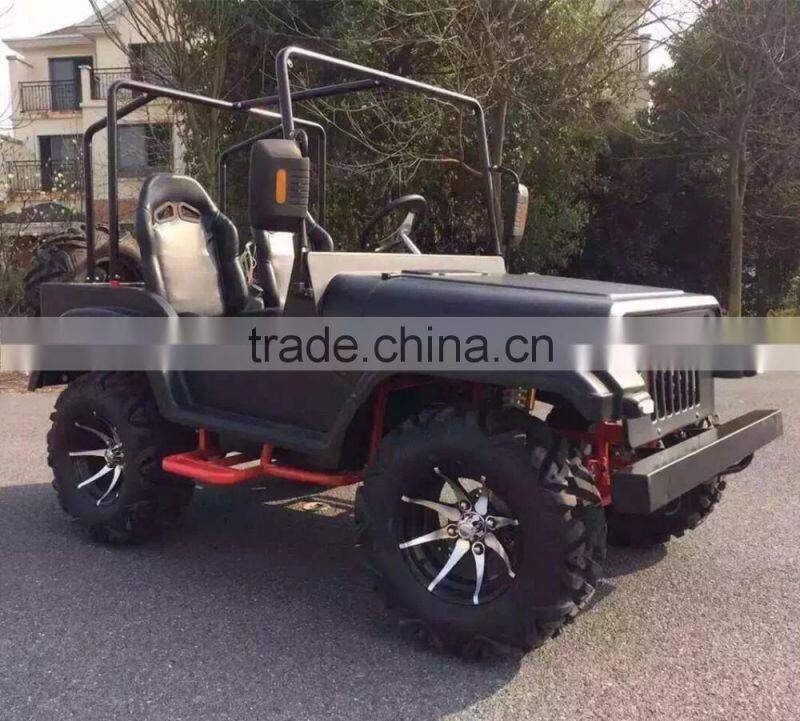 China manufacture CE 200cc 150cc mini electric jeep