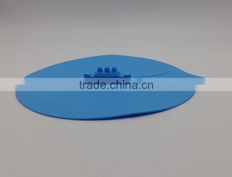 FDA food grade steam ship silicone pot cover lid for bowls, cups ,pans or containers set of 3