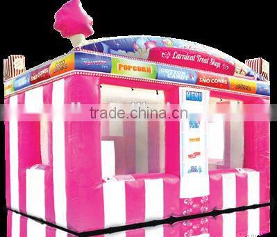 inflatable concession booth/inflatable booth with window/inflatable booth for sale