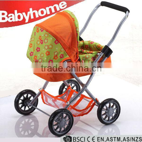 2014 new design lovely baby doll stroller