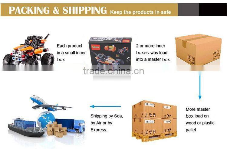 Child Puzzle plastic building blocks kid toy X-Mountain ATV