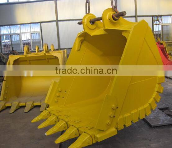 rock excavator bucket, rock bucket, pc bucket