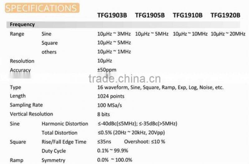 Function Generators TFG1905B