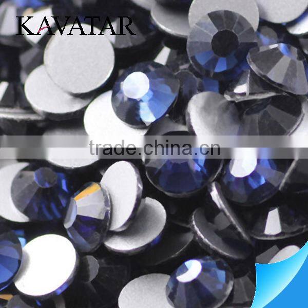 Champagne color bling nail art rhinestone