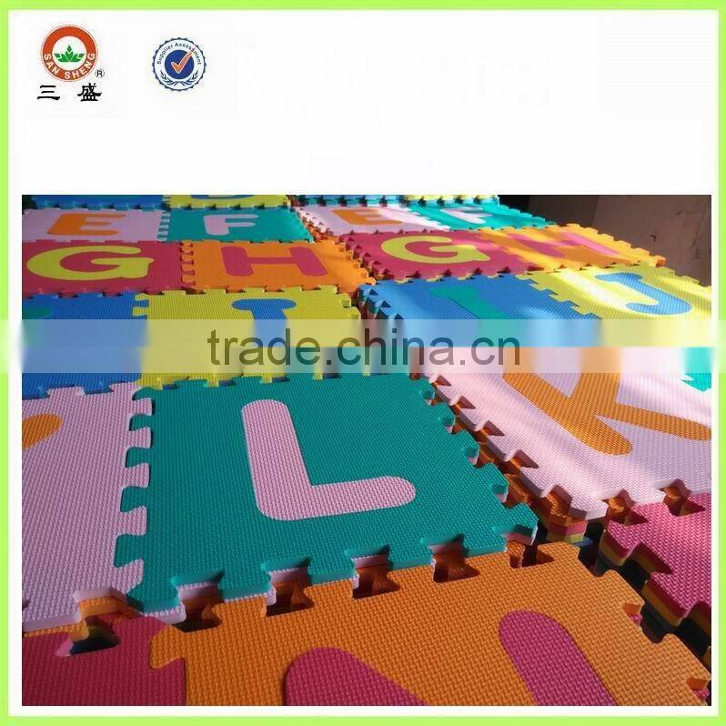 children eva number or letter mat