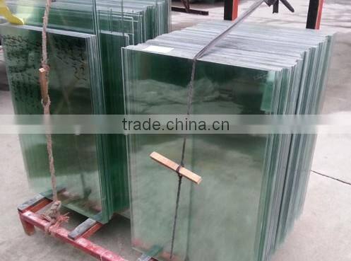 3-19mm thermal tempering tempered glass price / toughened glass