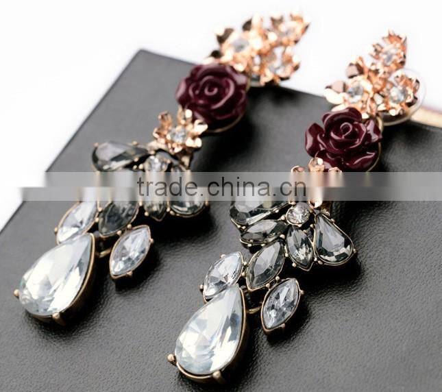 Flower imitation jewelry latest products in market china.cn