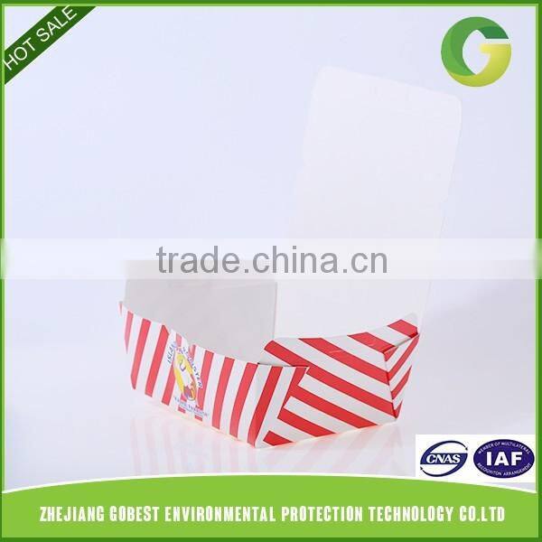 Zhejiang GoBest Full printing paper food packaging for fast food restaurant