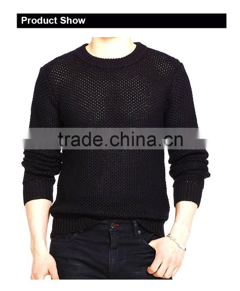 16FZLS08 men linen sweater spring summer 100%linen clothing