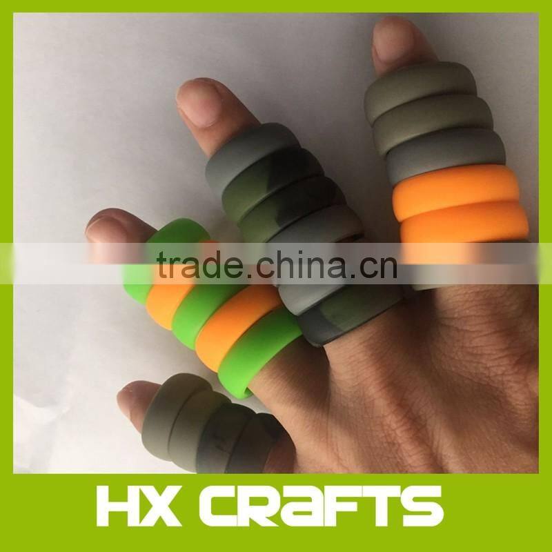 Excellent Silicone Wedding Band Ring for Sprots with Different Thickness