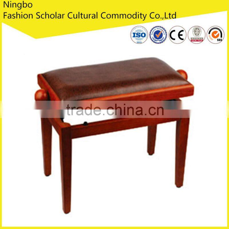 solid wood piano bench