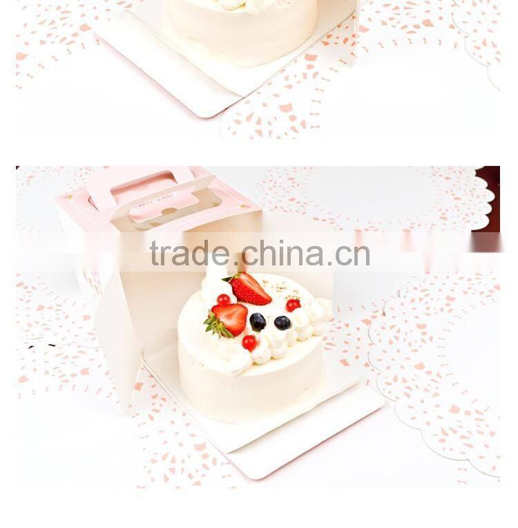 Birthday cake paper box of good quality food box