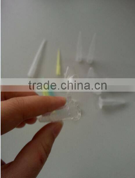 Disposable laboratory plastic mini micro pipette tip