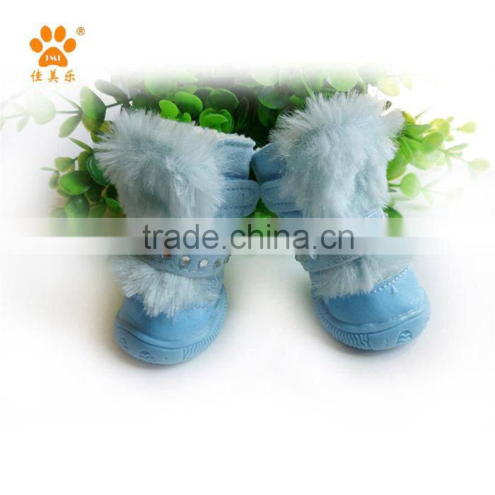 canvas good quality sport pet shoes dog boots rubber sole