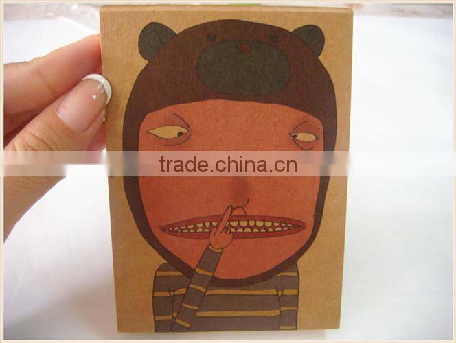 custom writing tear off notepad for students