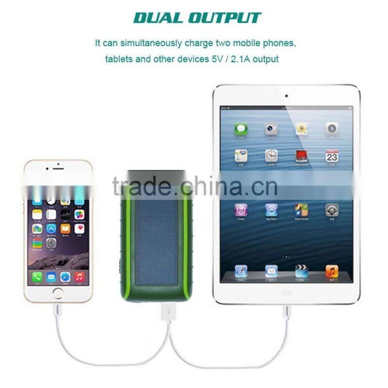 Outdoor emergency free energy power bank, USB hand power dynamo torch charger