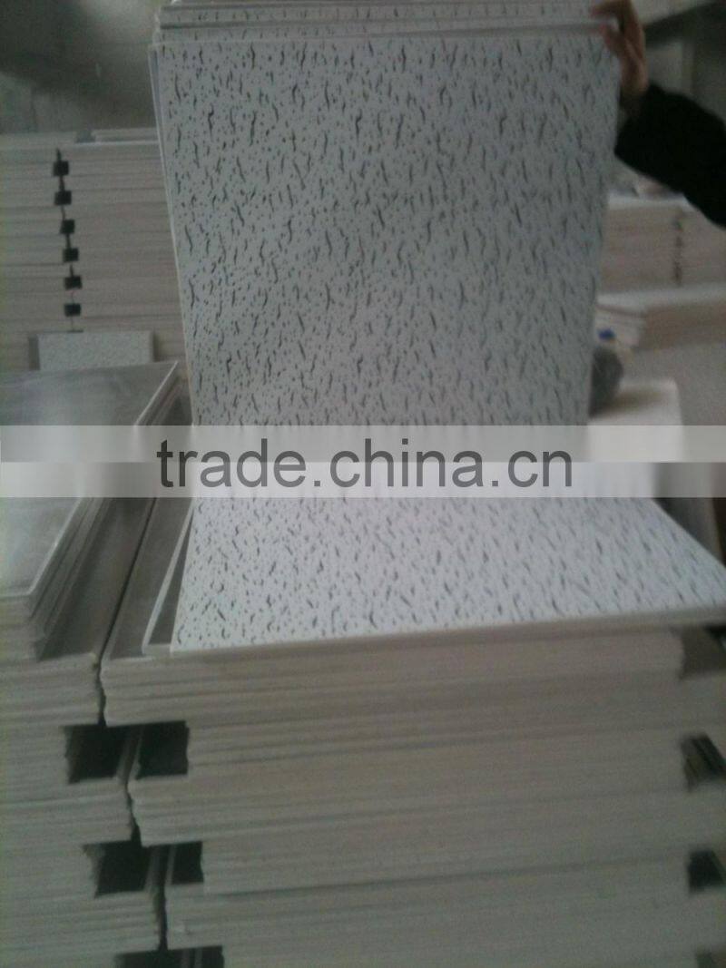 PVC Gypsum Ceiling Board / Laminated PVC Ceiling / PVC laminated gypsum ceiling