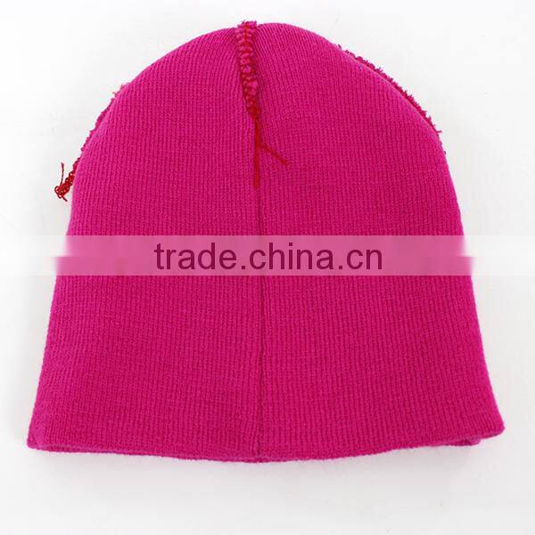 custom design knit funny baby beanie