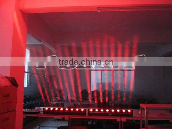 rgbw quad-color 8x10w cree bar stage light