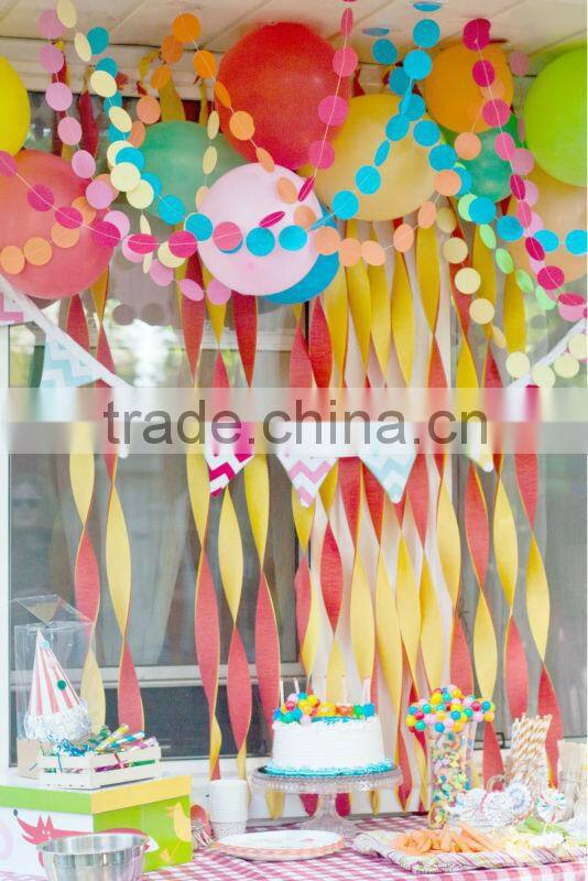 YiWu Tissue Paper Fans paper rosettes paper fans Honeycomb Tissue Paper Fans - 16 inch