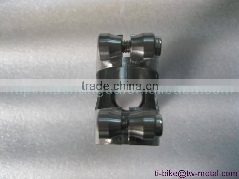 super light titanium bicycle stem OEM hand brush finished cheap ti bike stem customized titan city bike stem XACD made in china