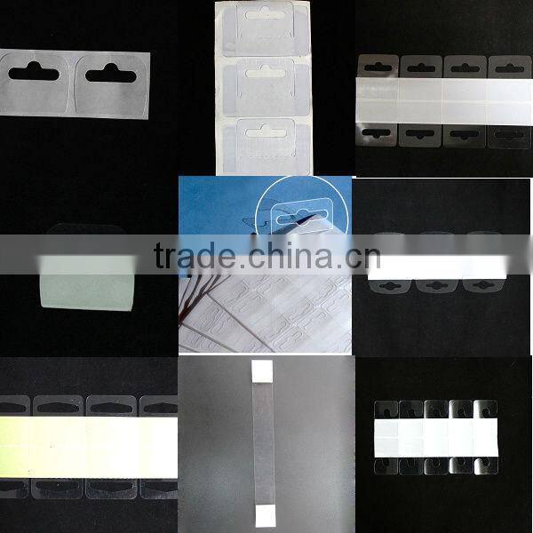 displaying plastic adhesive pet hook in supermarket