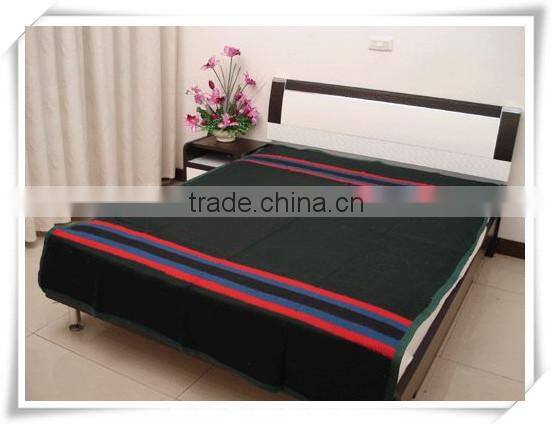 2016 most comfortable soft recycled cotton tartan blanket