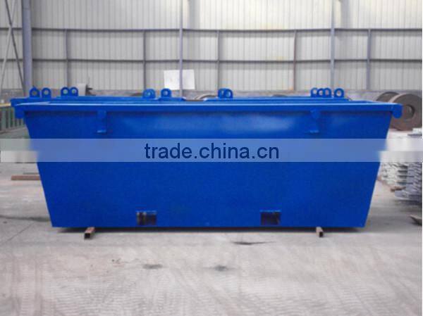 Rolling storage bins / hook skips