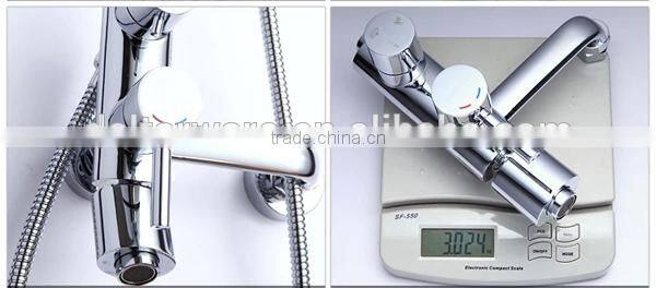 china sanitary ware muslim shower set, copper faucet shower faucet, water saving shower head