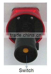 Solar-powered blinker traffic signal light /Flare solar-powered warning light